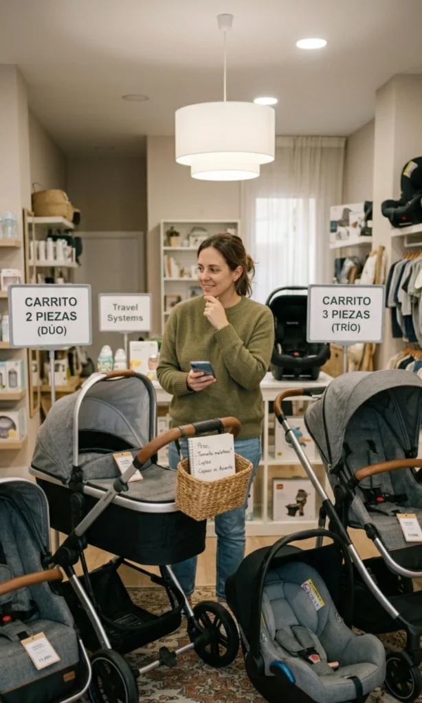 ¿Qué es mejor, carrito de bebé de 2 piezas o de 3 piezas?